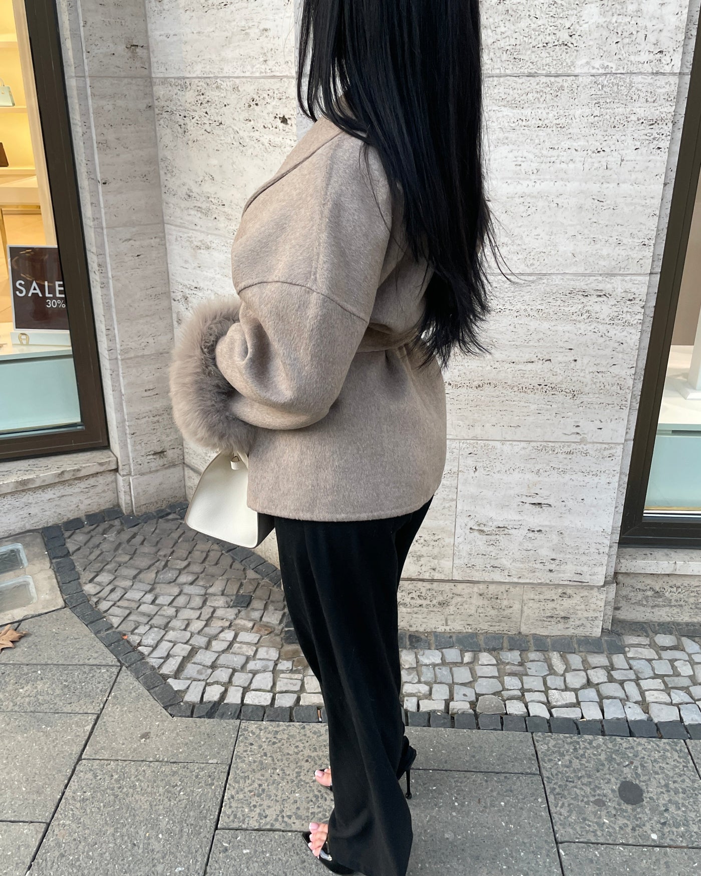 Luna Wełniany Płaszcz