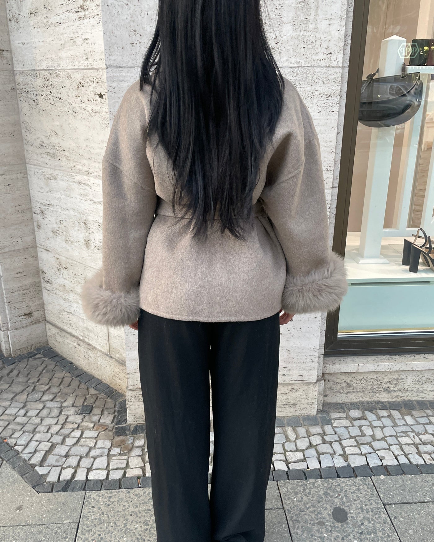 Luna Wełniany Płaszcz