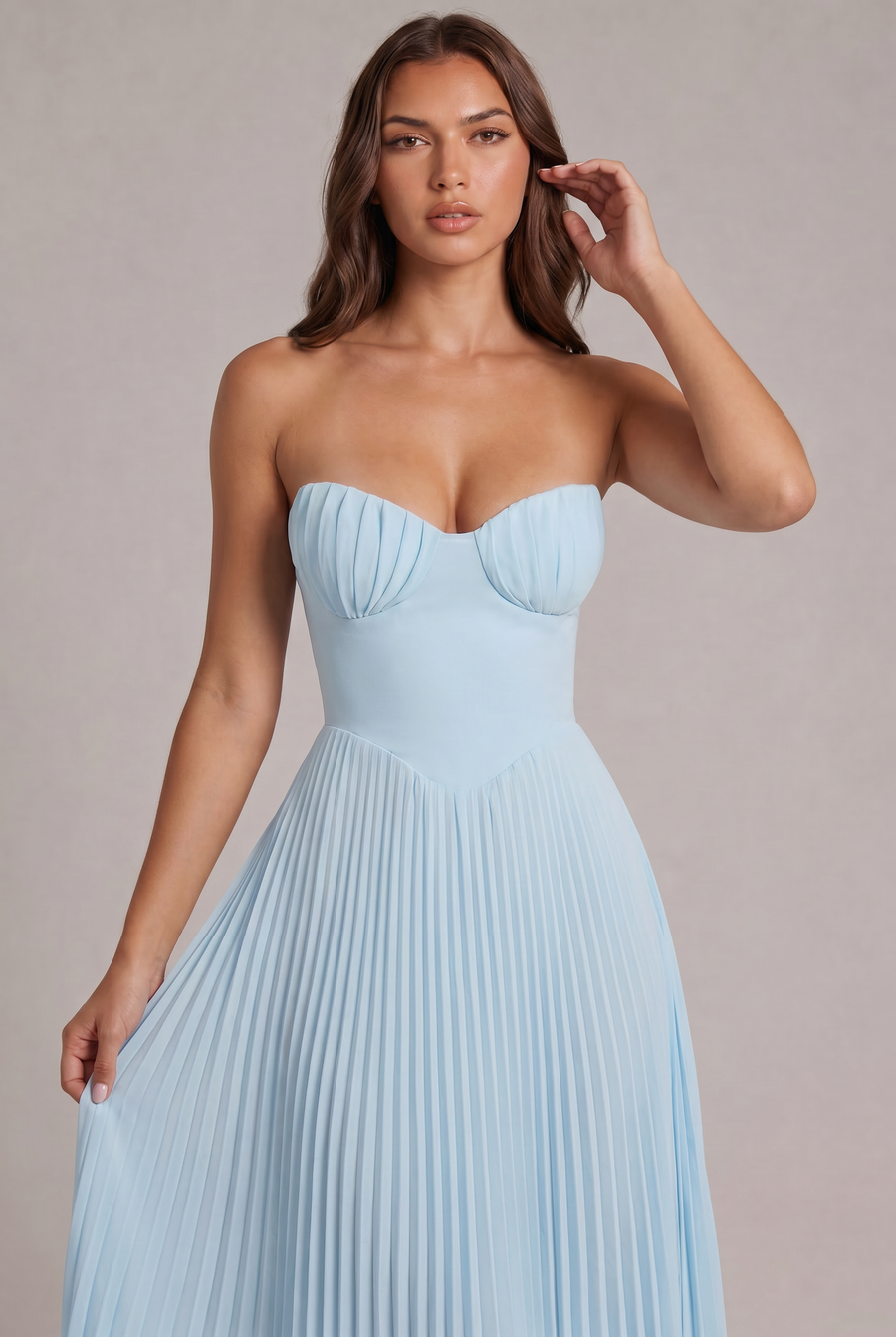 Isadora Elegancka Sukienka Maxi