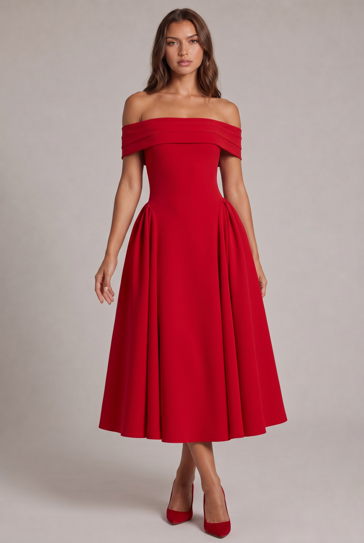 Sukienka Adelina Soft Midi