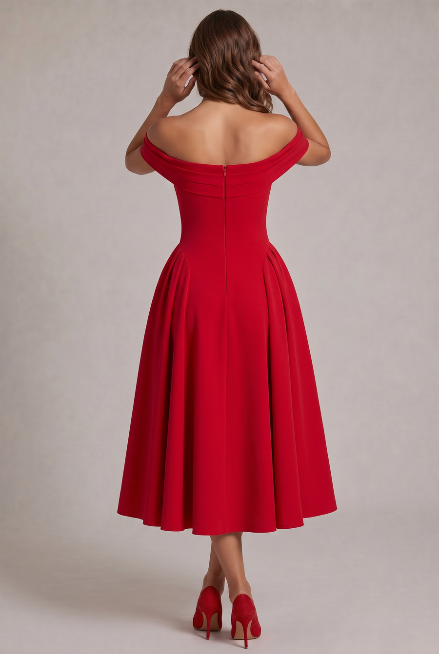Sukienka Adelina Soft Midi