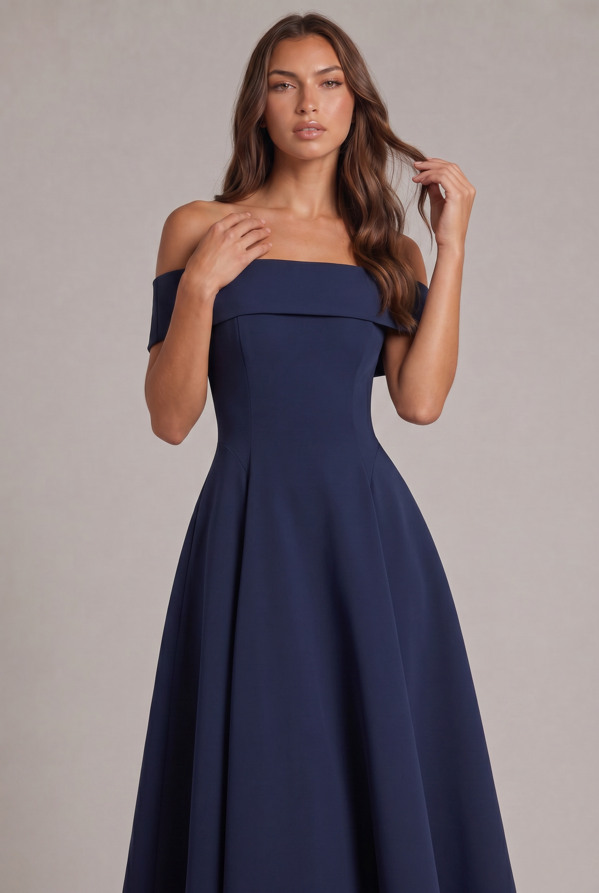 Sukienka Adelina Soft Midi