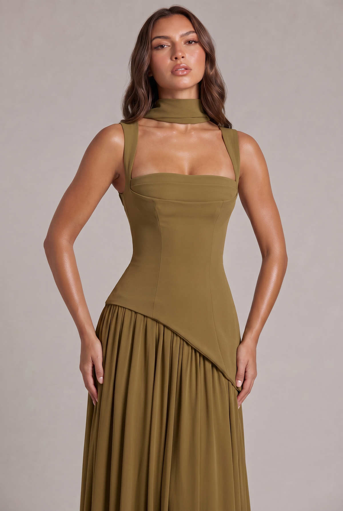 Lila Garden Sukienka Maxi