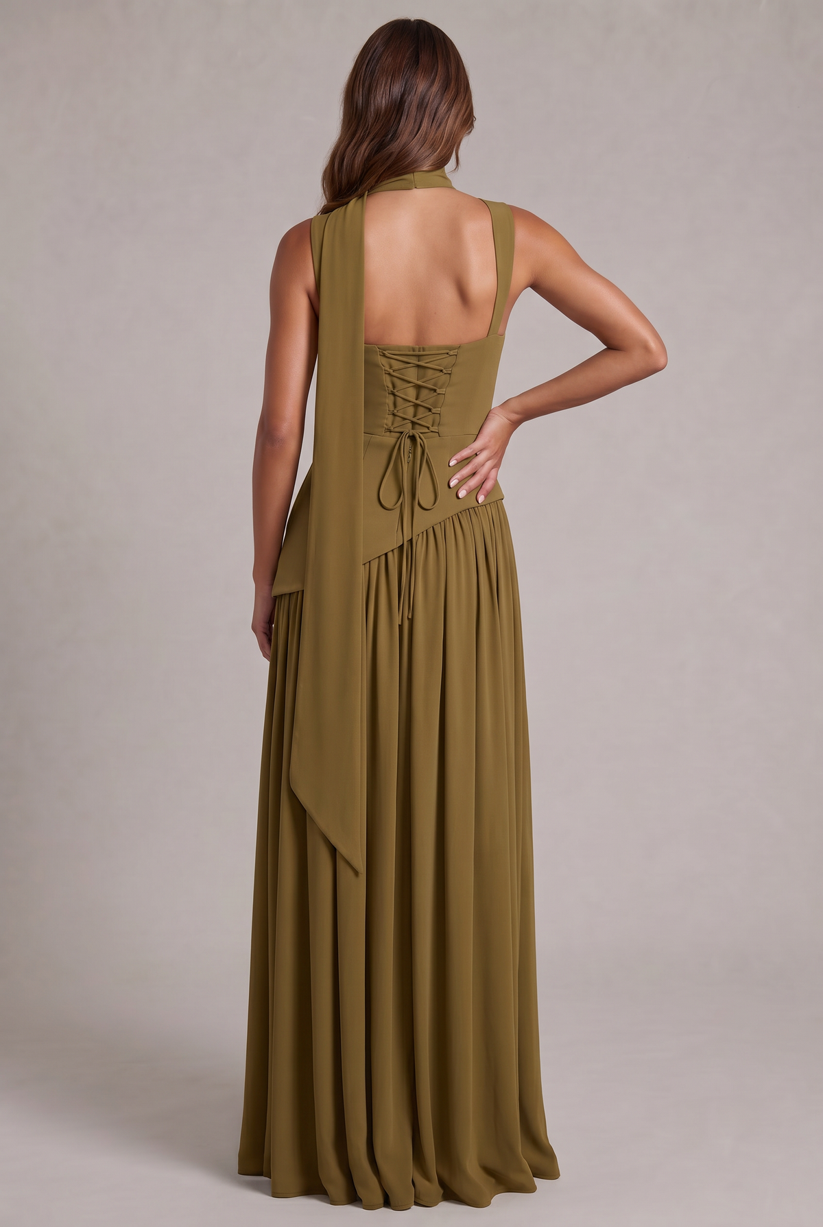 Lila Garden Sukienka Maxi