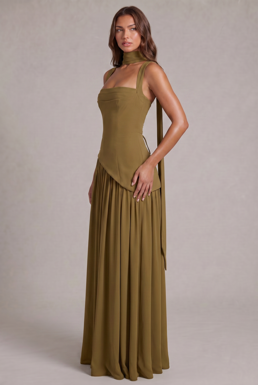 Lila Garden Sukienka Maxi