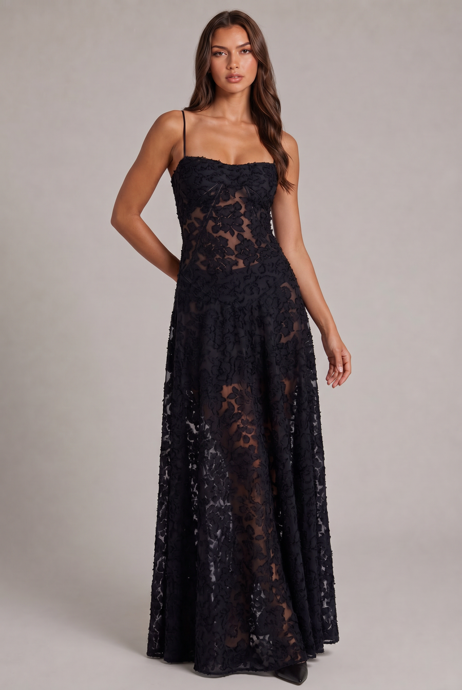 Bella Rosia Suknia Maxi
