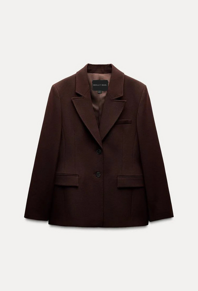 Olivia Oxford Czekoladowa Marynarka