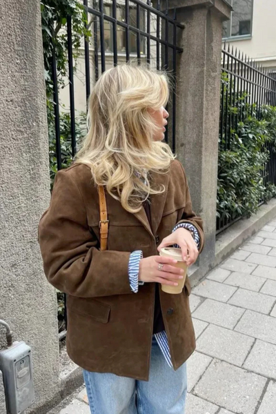 Kurtka zamszowa Serena