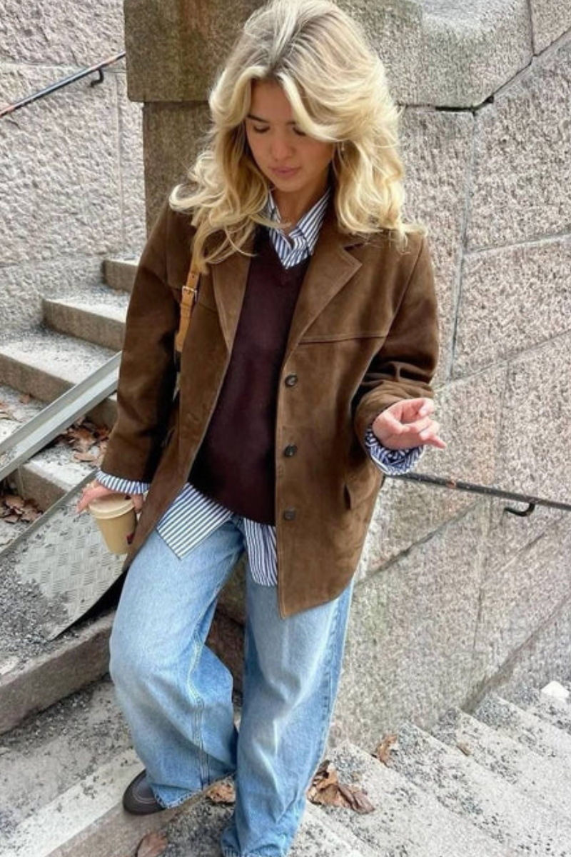 Kurtka zamszowa Serena