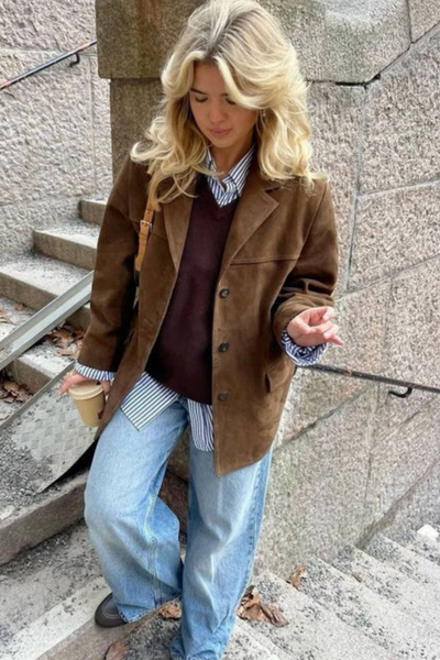 Kurtka zamszowa Serena