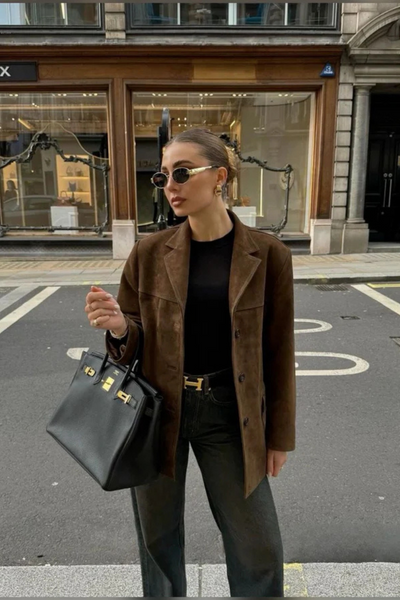 Kurtka zamszowa Serena