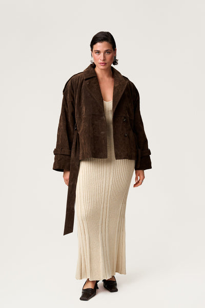 Marant Krótki Płaszcz Wykop