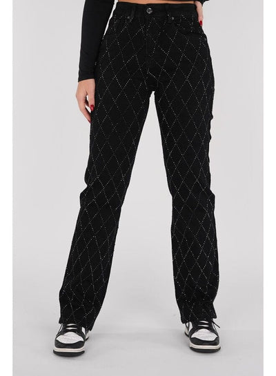 Jeansy Gianna z wysokim stanem