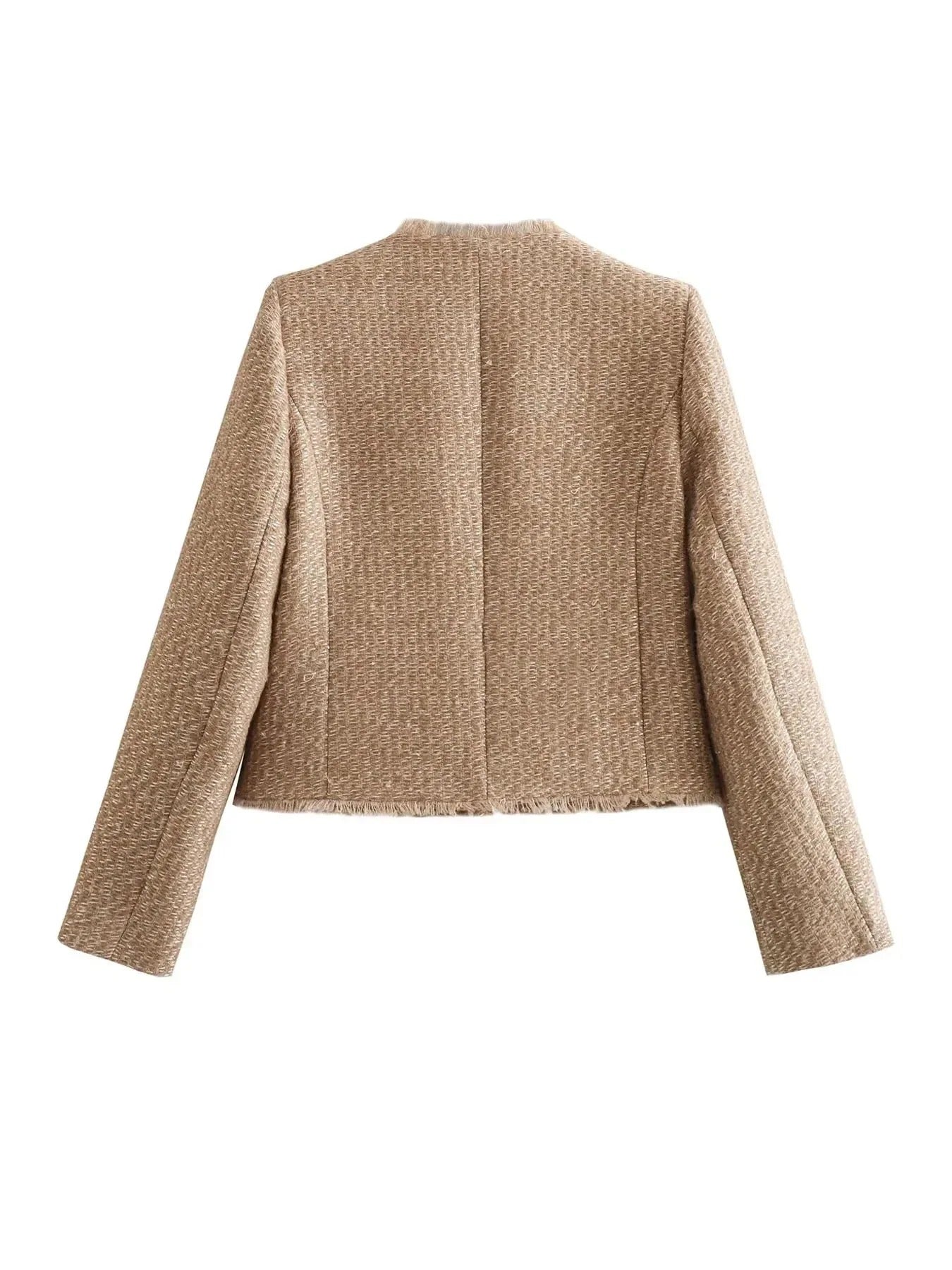 Classic Vintage Tweed Blazer