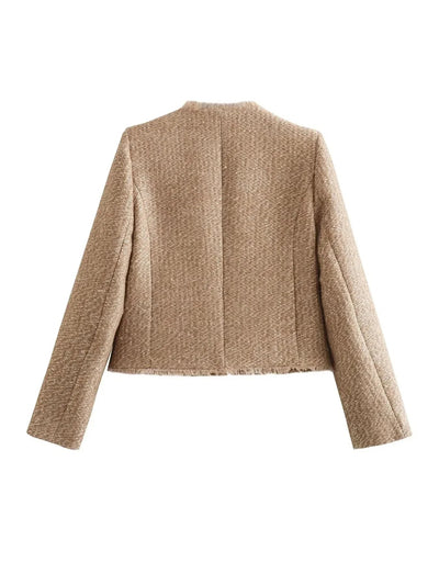 Classic Vintage Tweed Blazer