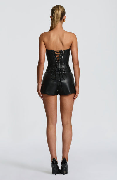 Velora Skórzane Szorty