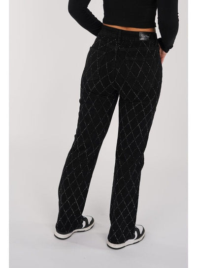 Jeansy Gianna z wysokim stanem